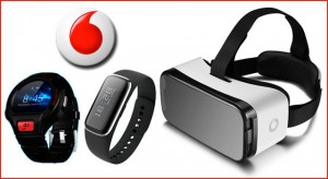 Un reloj inteligente, una pulsera cuantificadora y unas gafas de realidad virtual son los primeros wearables de marca blanca de Vodafone.